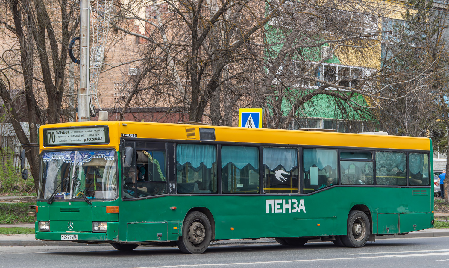 Пензенская область, Mercedes-Benz O405N2 № Т 227 АВ 58