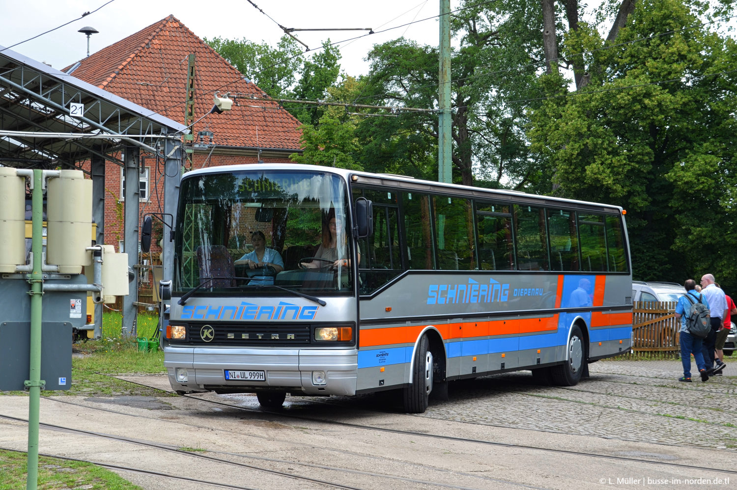 Нижняя Саксония, Setra S215UL № NI-UL 999H; Нижняя Саксония — Bustreffen Wehmingen Hannoversches Straßenbahnmuseum 13.07.2025