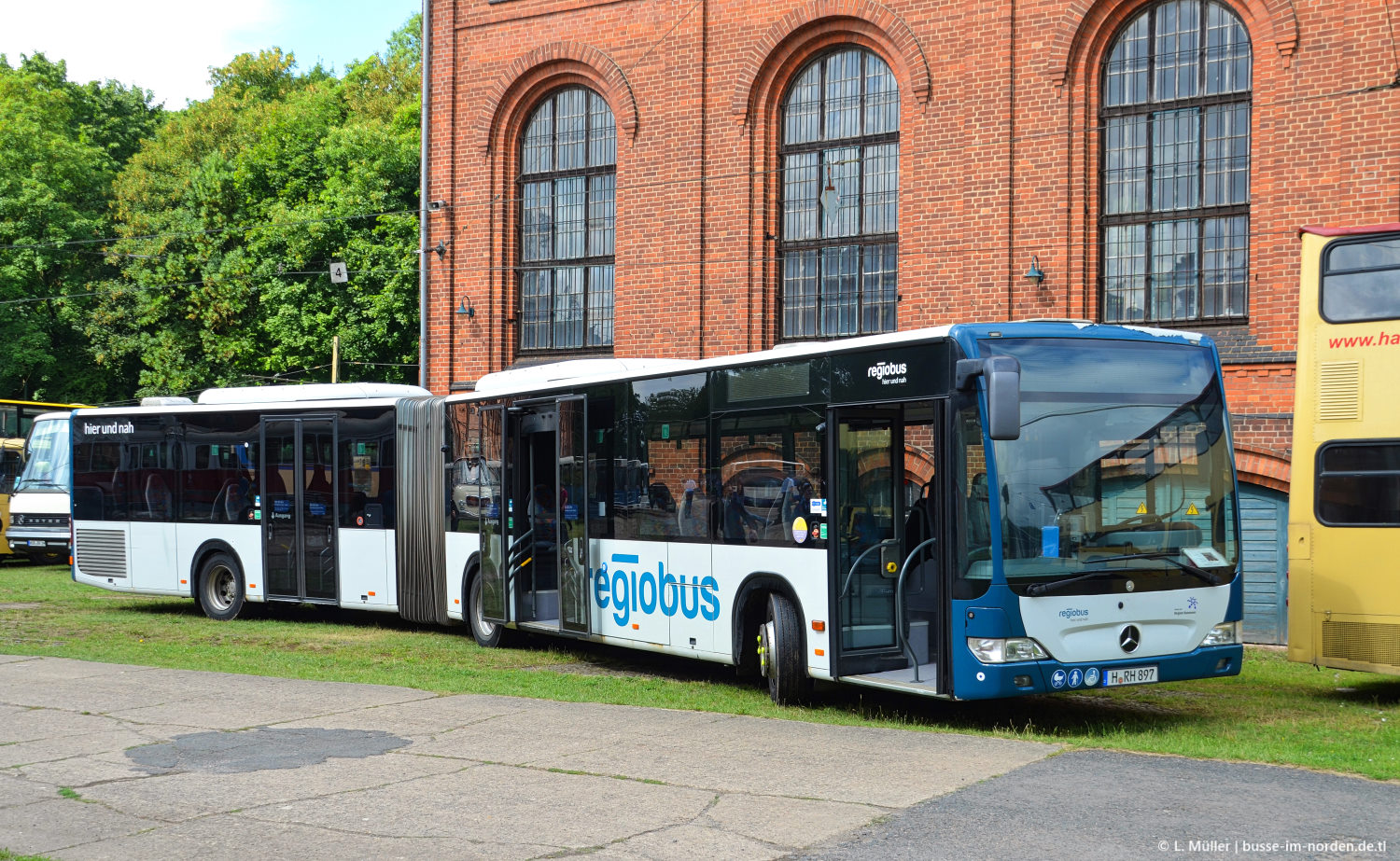 Нижняя Саксония, Mercedes-Benz O530GÜ Citaro facelift GÜ № H-RH 897; Нижняя Саксония — Bustreffen Wehmingen Hannoversches Straßenbahnmuseum 13.07.2025