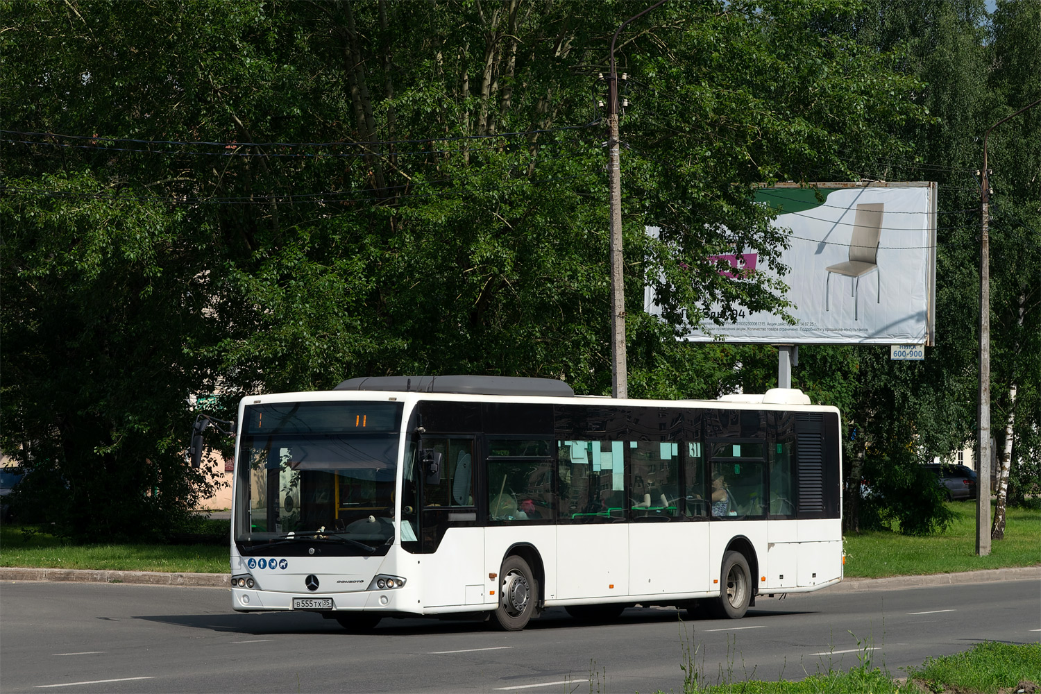 Вологодская область, Mercedes-Benz Conecto II № В 555 ТХ 35