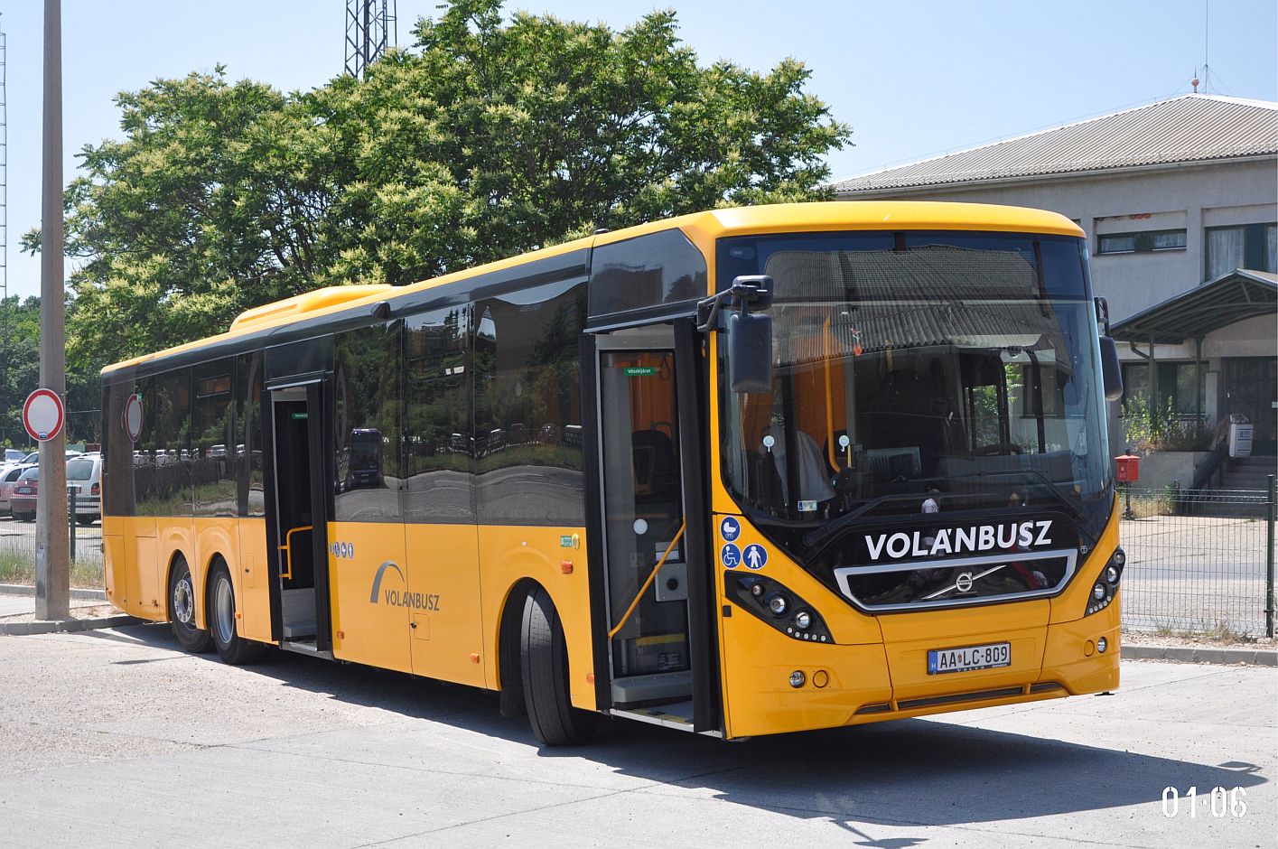 Венгрия, Volvo 8900BLE № AA LC-809