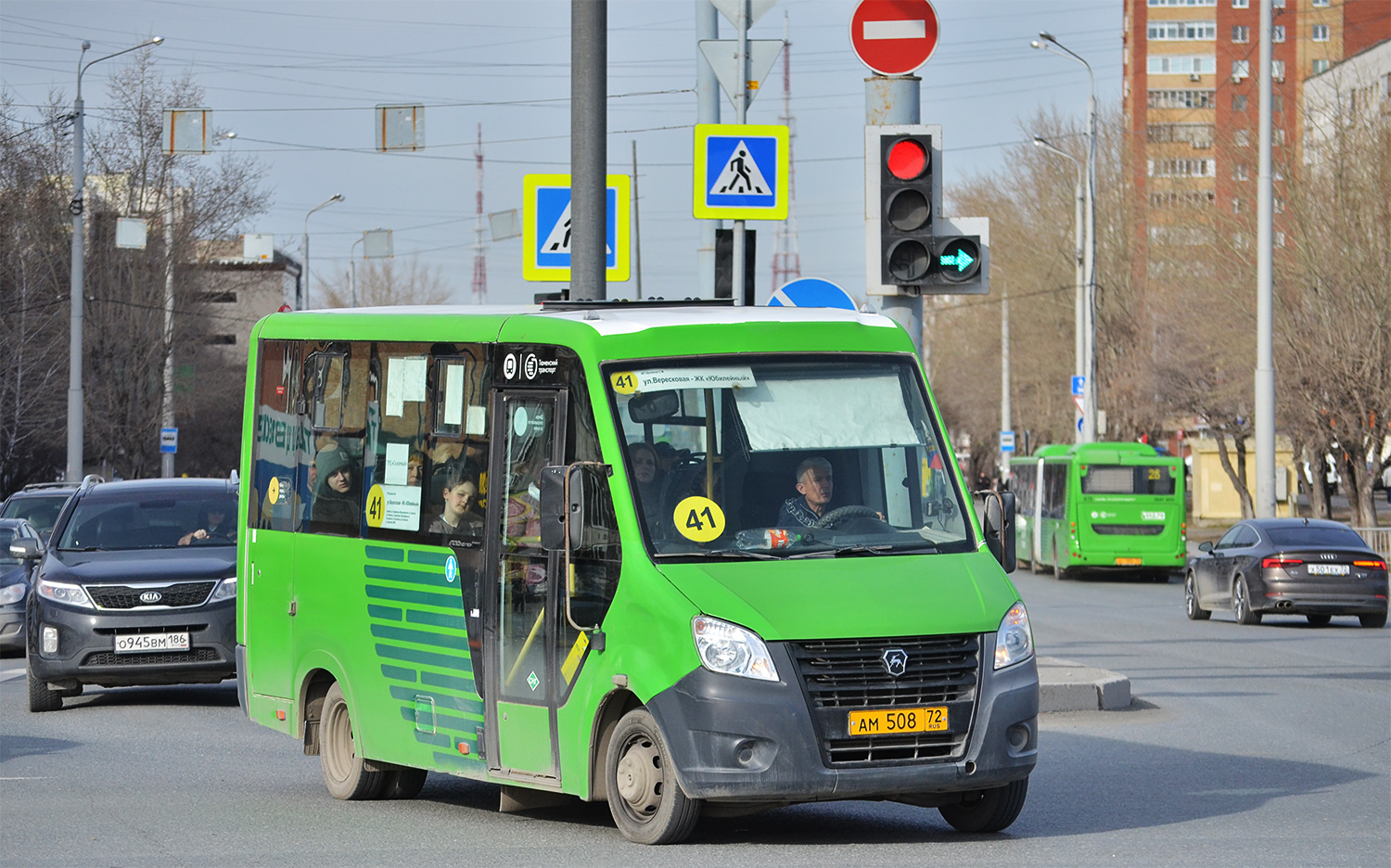 Тюменская область, ГАЗ-A64R45 Next № АМ 508 72