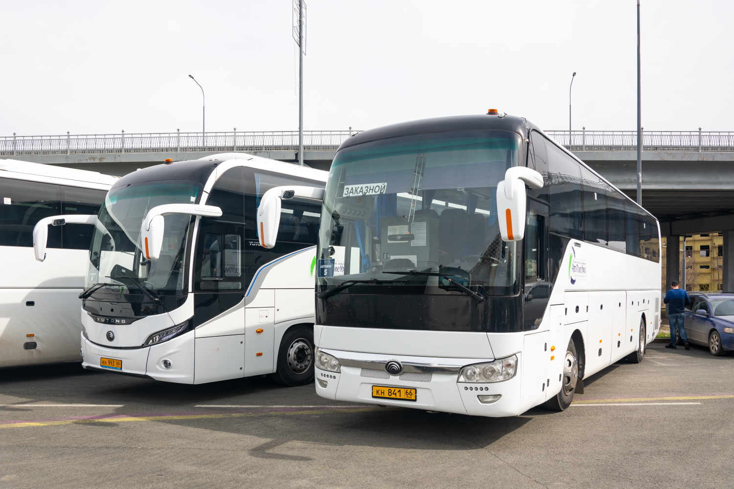 Свердловская область, Yutong ZK6122H9 № КН 841 66