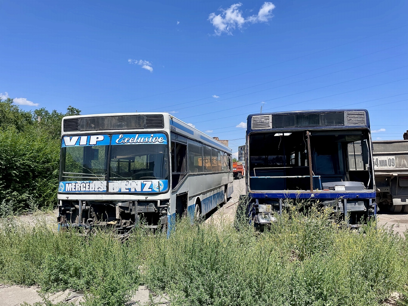 Карагандинская область, Mercedes-Benz O407 № M 831 CY; Карагандинская область, Mercedes-Benz O407 № 088 AE 09