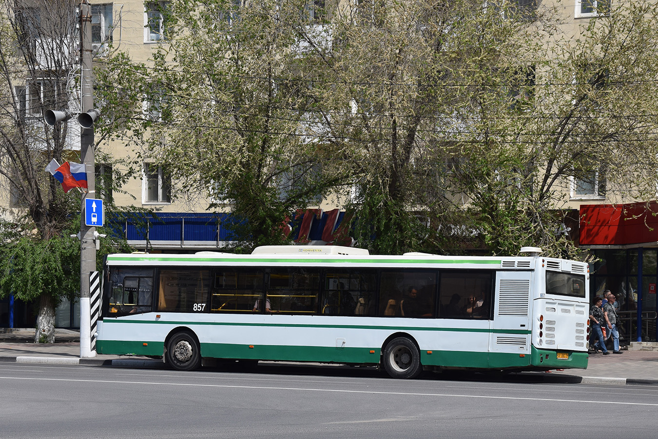 Волгоградская область, ЛиАЗ-5292.22 (2-2-2) № 857