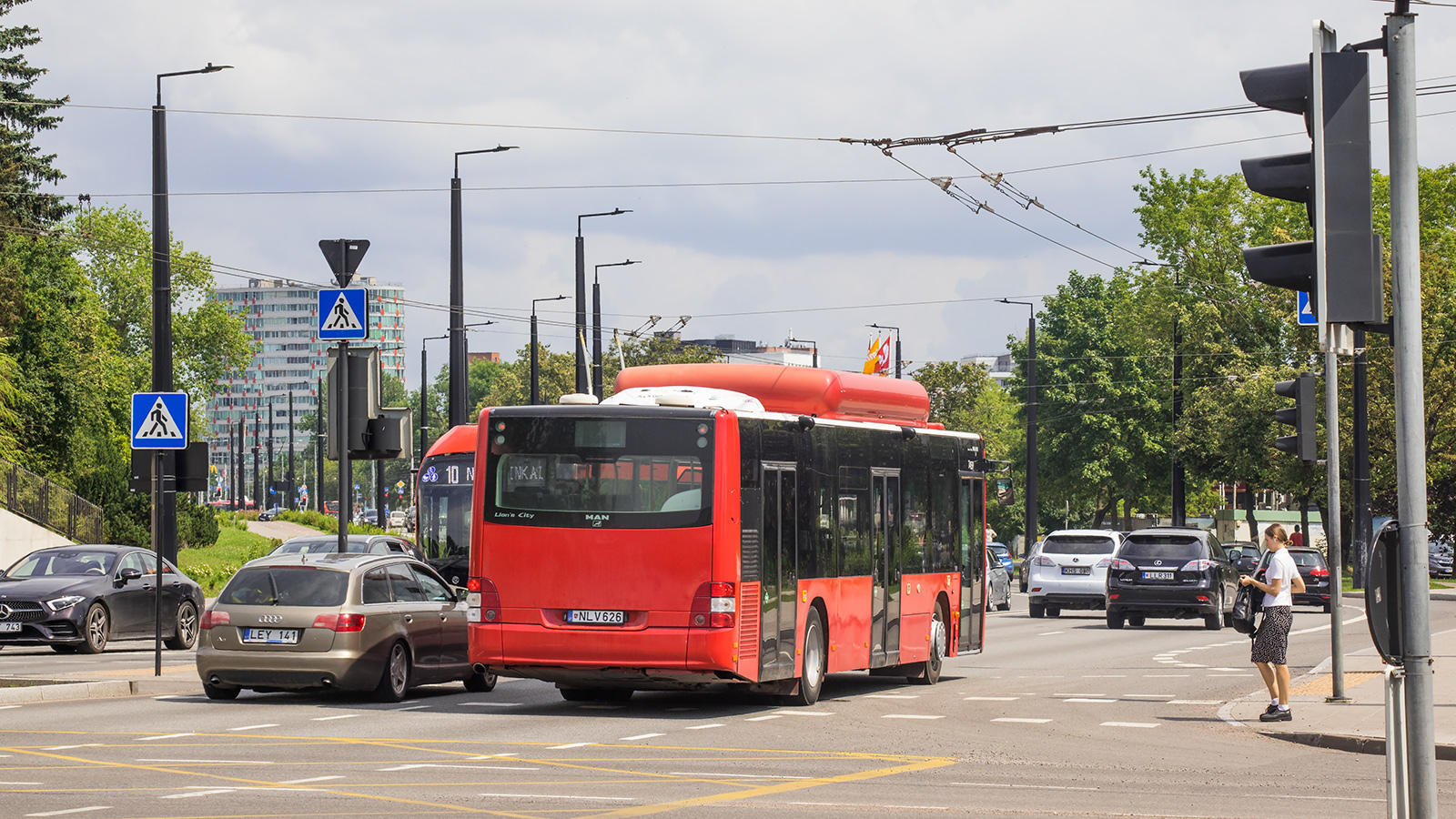 Литва, MAN A21 Lion's City NL313 CNG № 4201