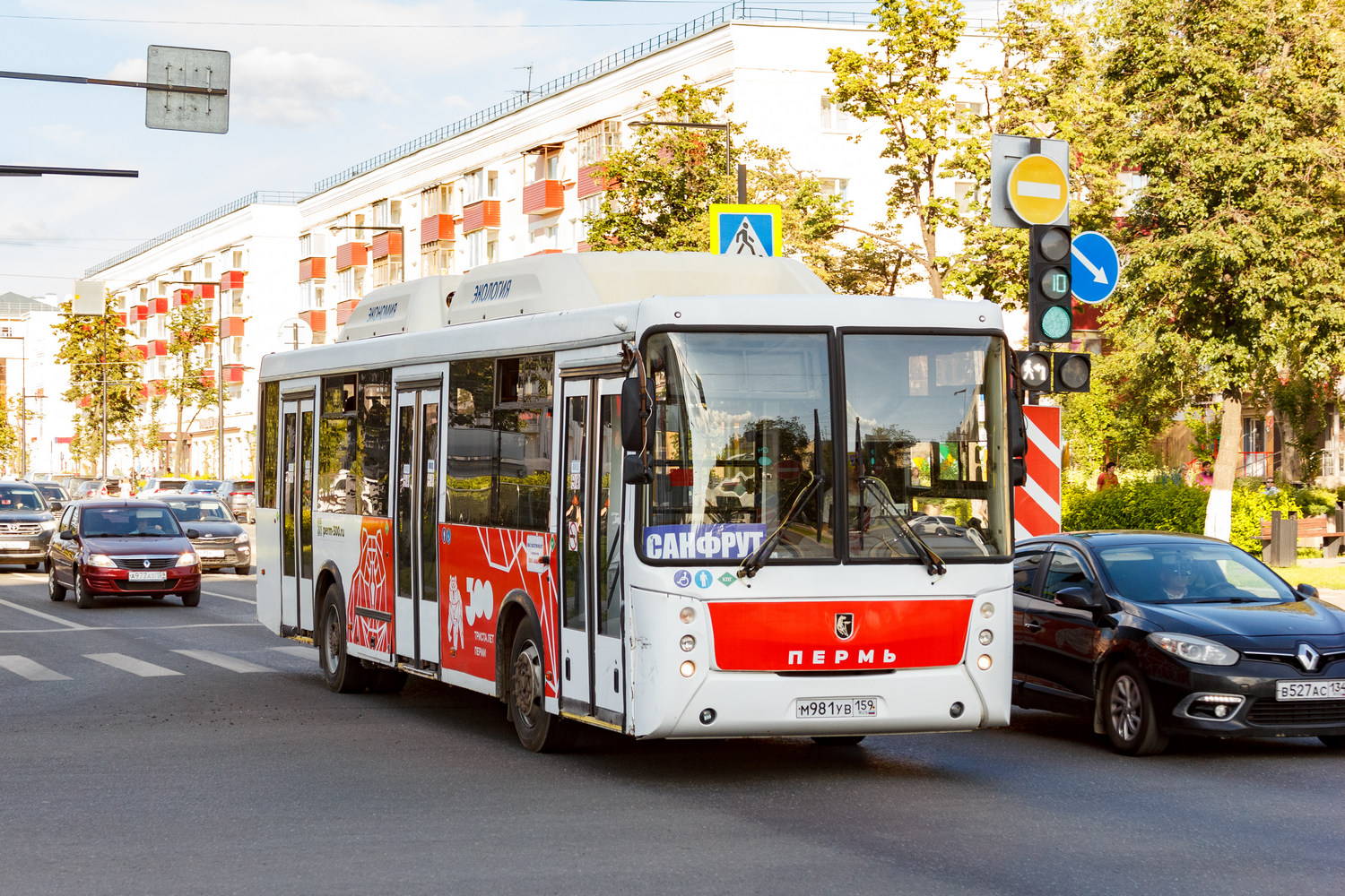 Пермский край, НефАЗ-5299-30-31 № М 981 УВ 159