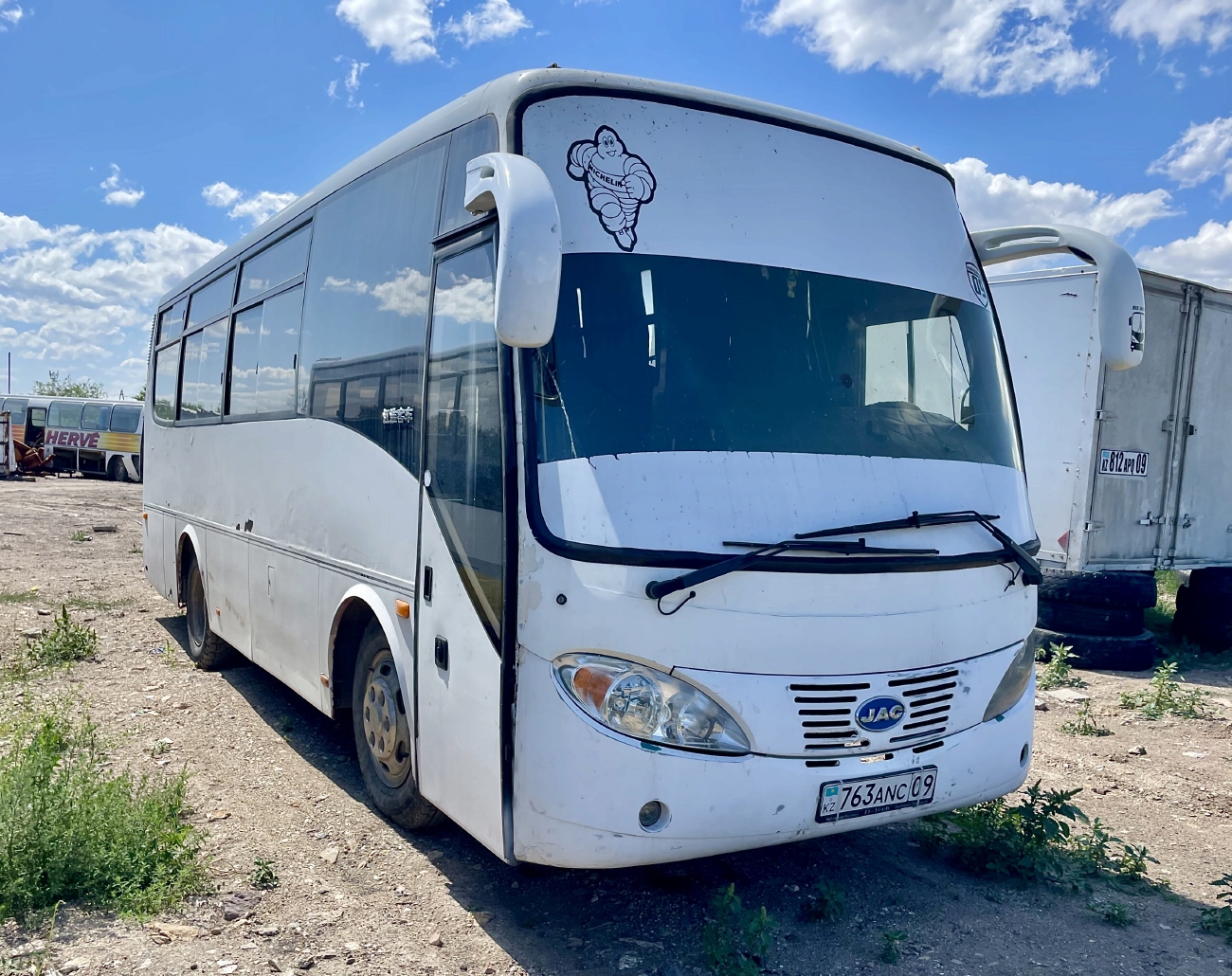 Карагандинская область, JAC HFC6796H № 763 ANC 09