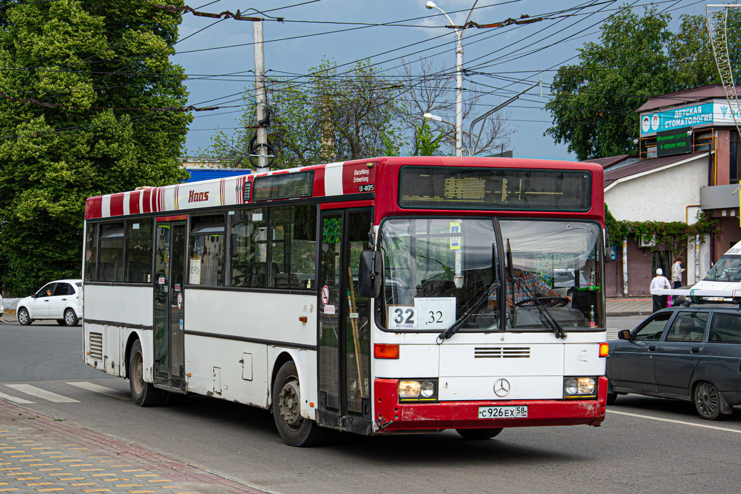 Пензенская область, Mercedes-Benz O405 № С 926 ЕХ 58