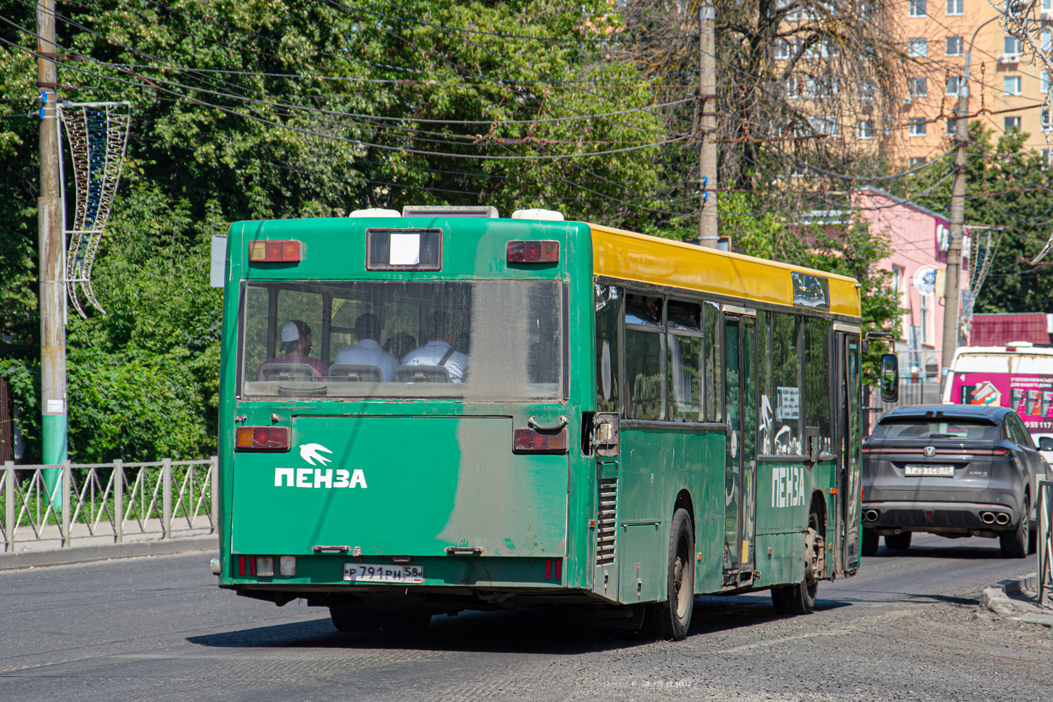 Пензенская область, Mercedes-Benz O405N2 № Р 791 РН 58