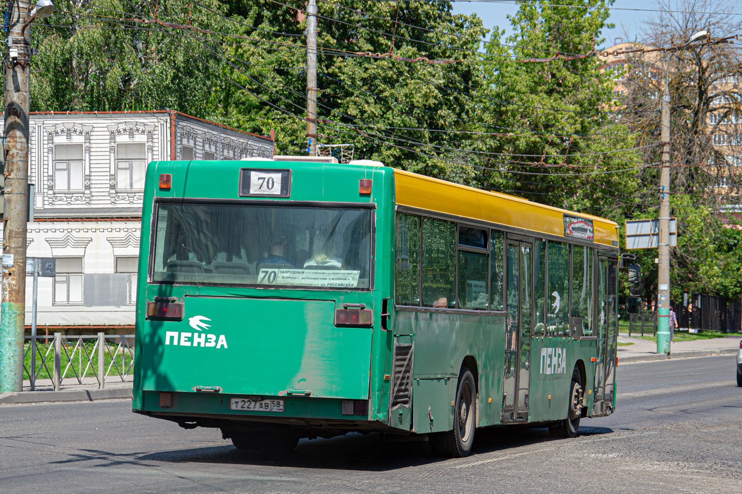 Пензенская область, Mercedes-Benz O405N2 № Т 227 АВ 58