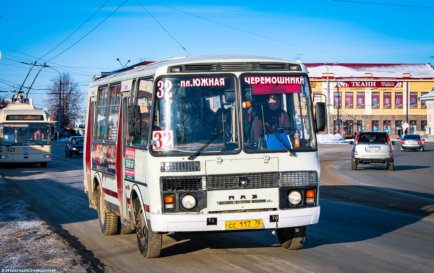 Томская область, ПАЗ-32054 № СС 117 70