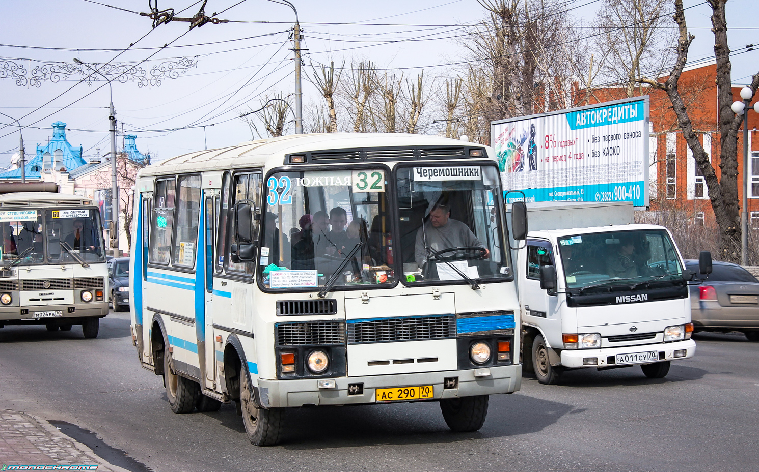 Томская область, ПАЗ-32054 № АС 290 70