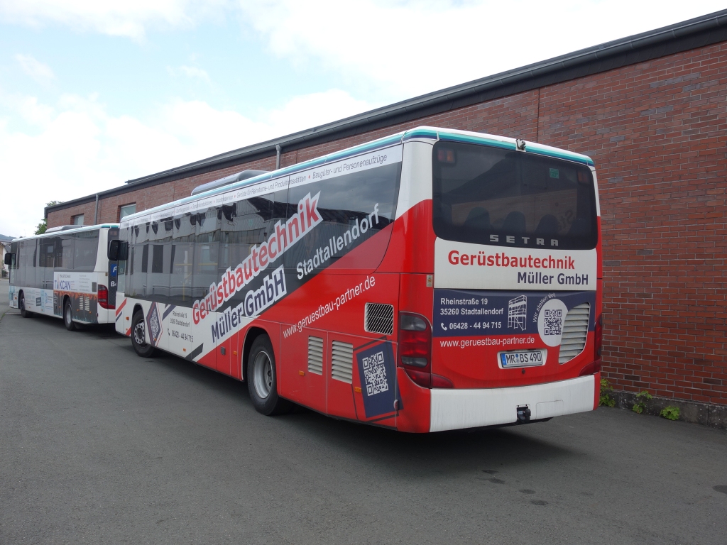 Гессен, Setra S415LE business № MR-BS 490