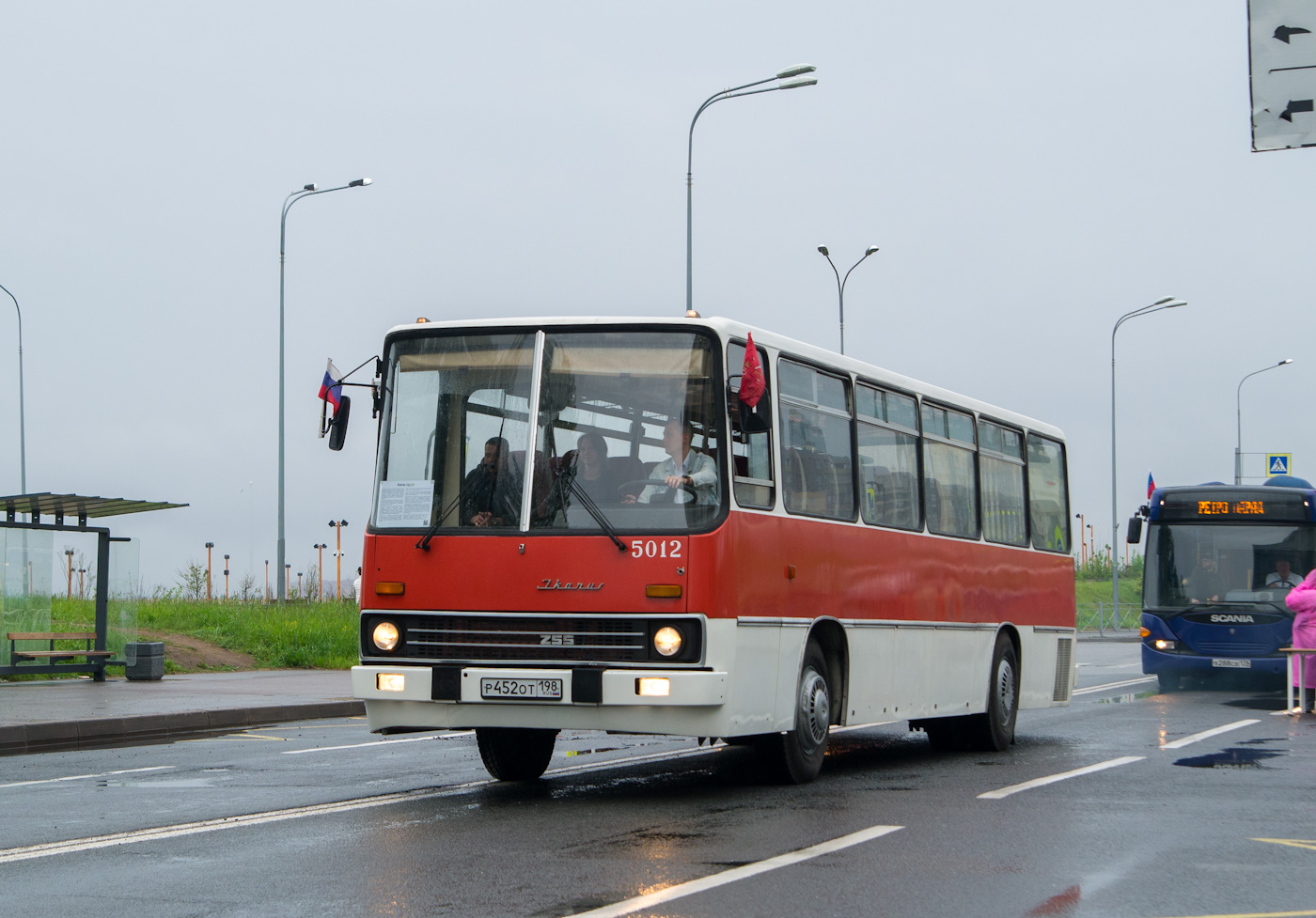 Санкт-Петербург, Ikarus 255.72 № 5012; Санкт-Петербург — VI Международный транспортный фестиваль "ТранспортФест-2025"