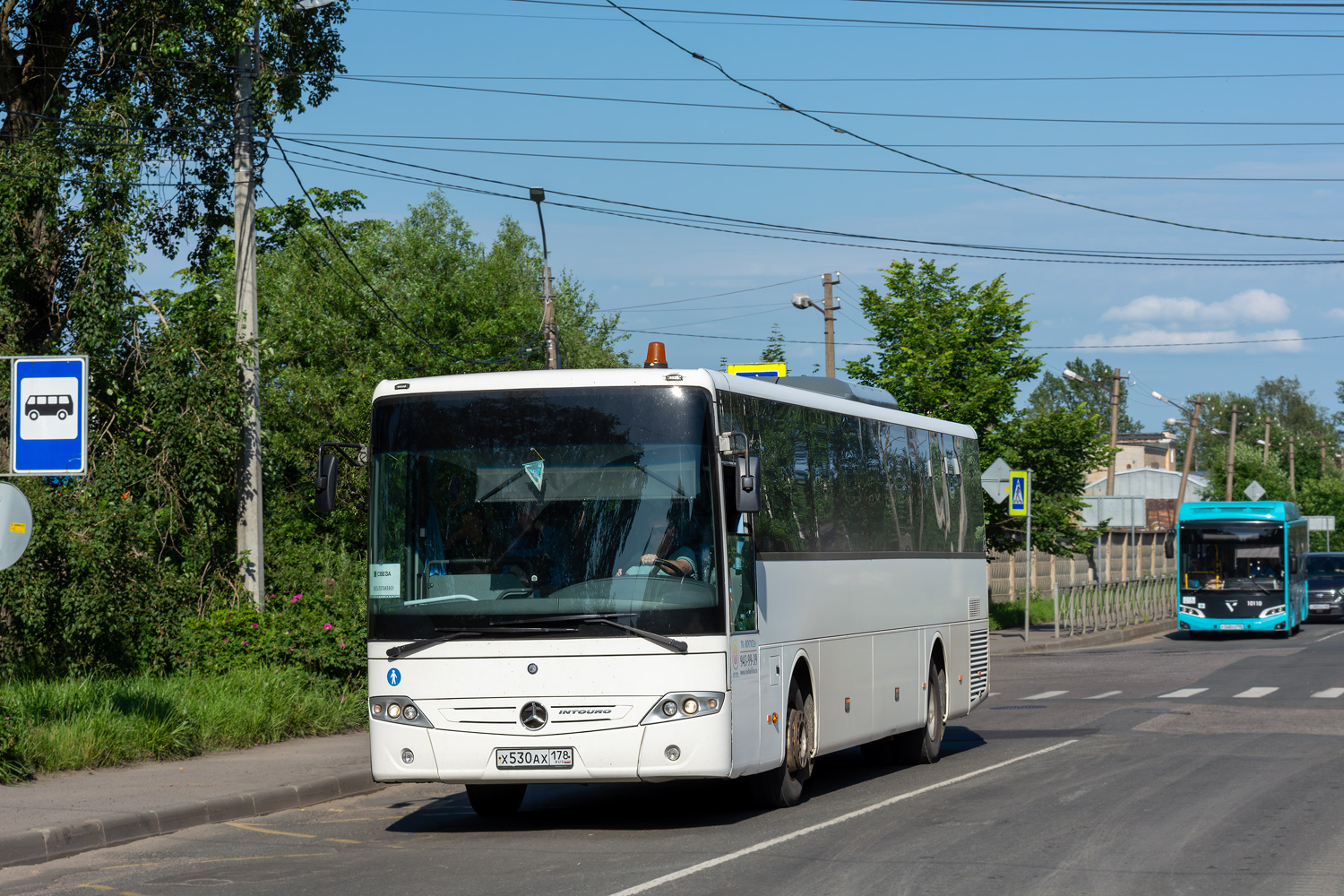 Санкт-Петербург, Mercedes-Benz Intouro II № Х 530 АХ 178