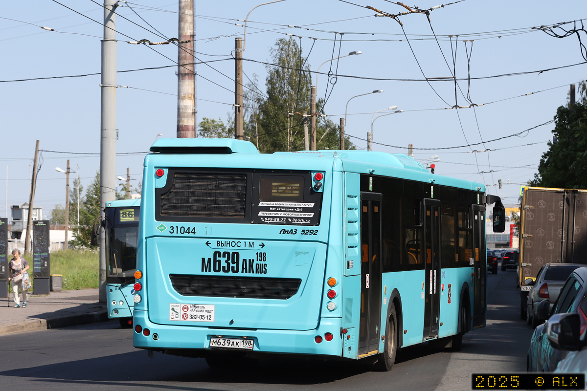 Санкт-Петербург, ЛиАЗ-5292.67 (LNG) № 31044