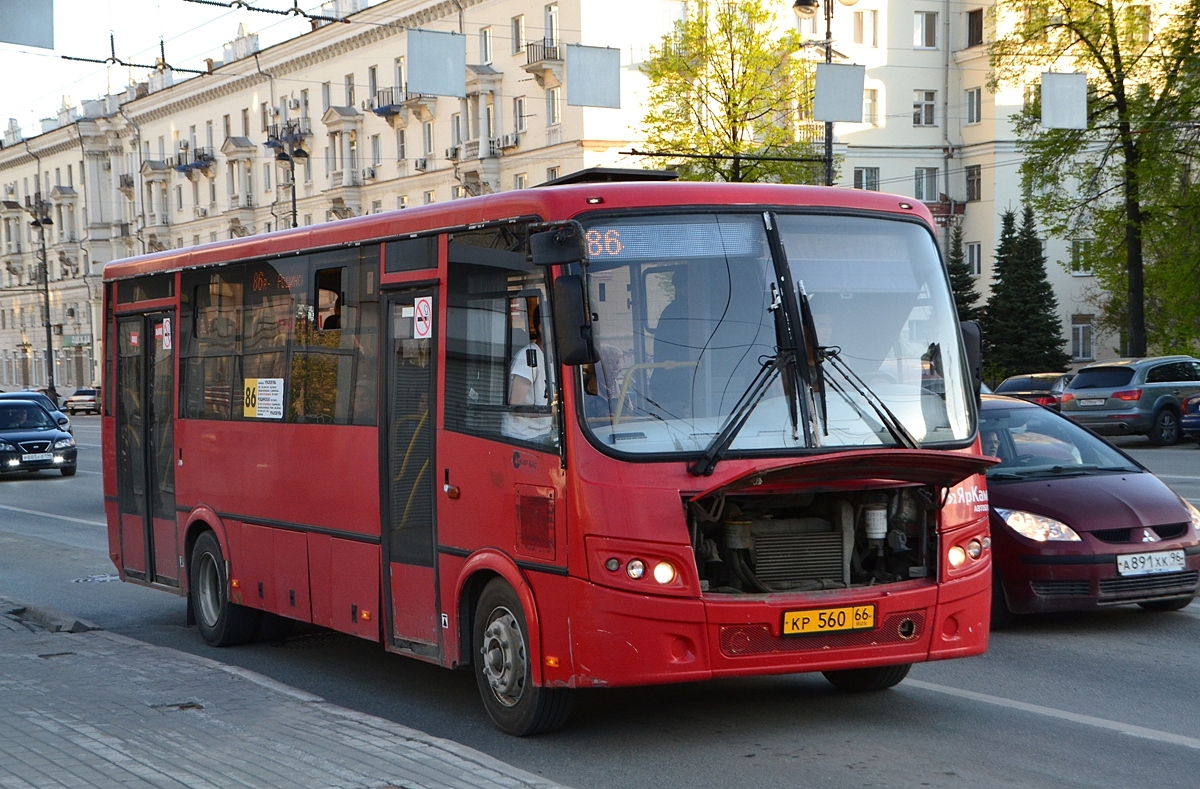 Свердловская область, ПАЗ-320414-04 "Вектор" (1-2) № КР 560 66