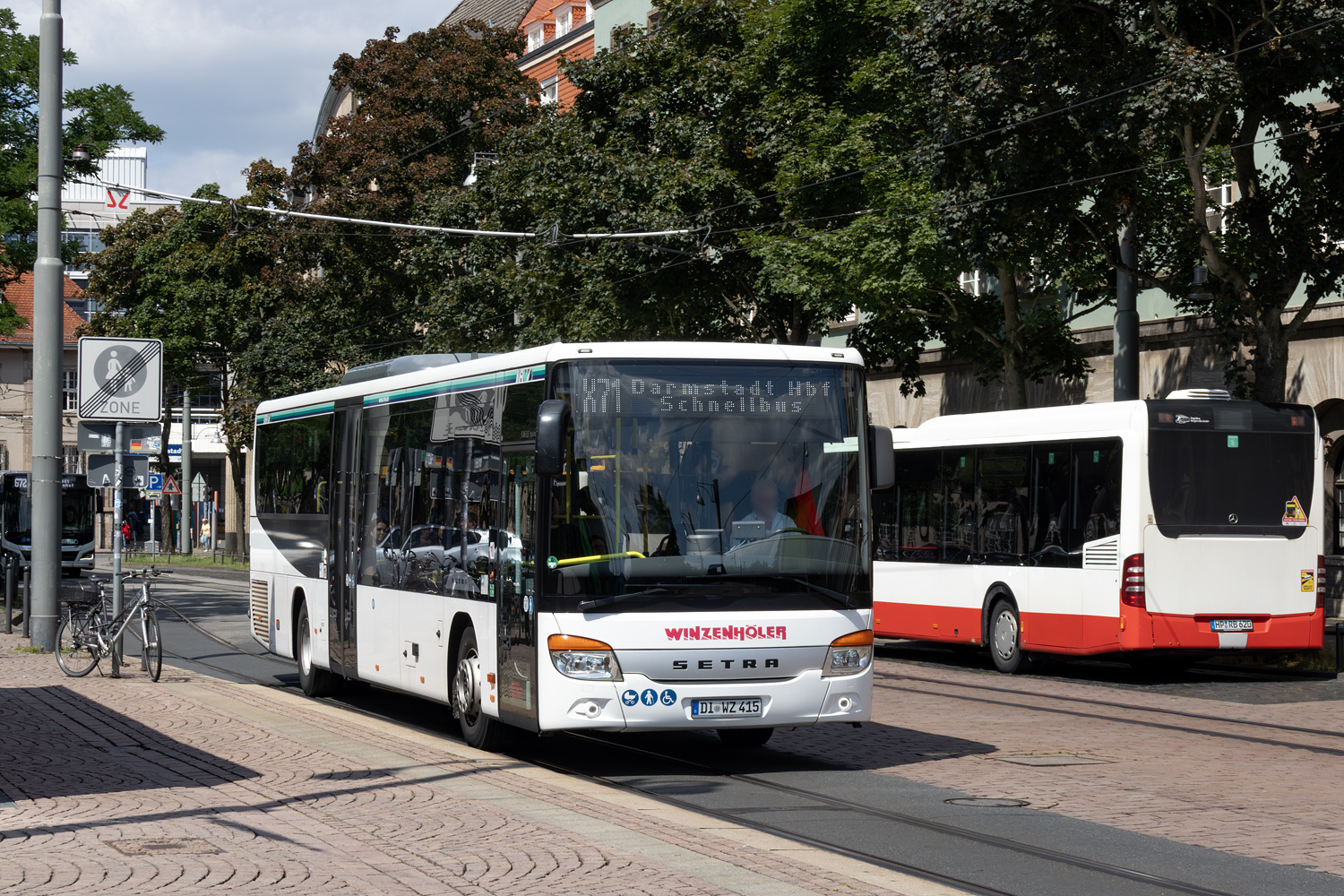 Гессен, Setra S416LE business № DI-WZ 415