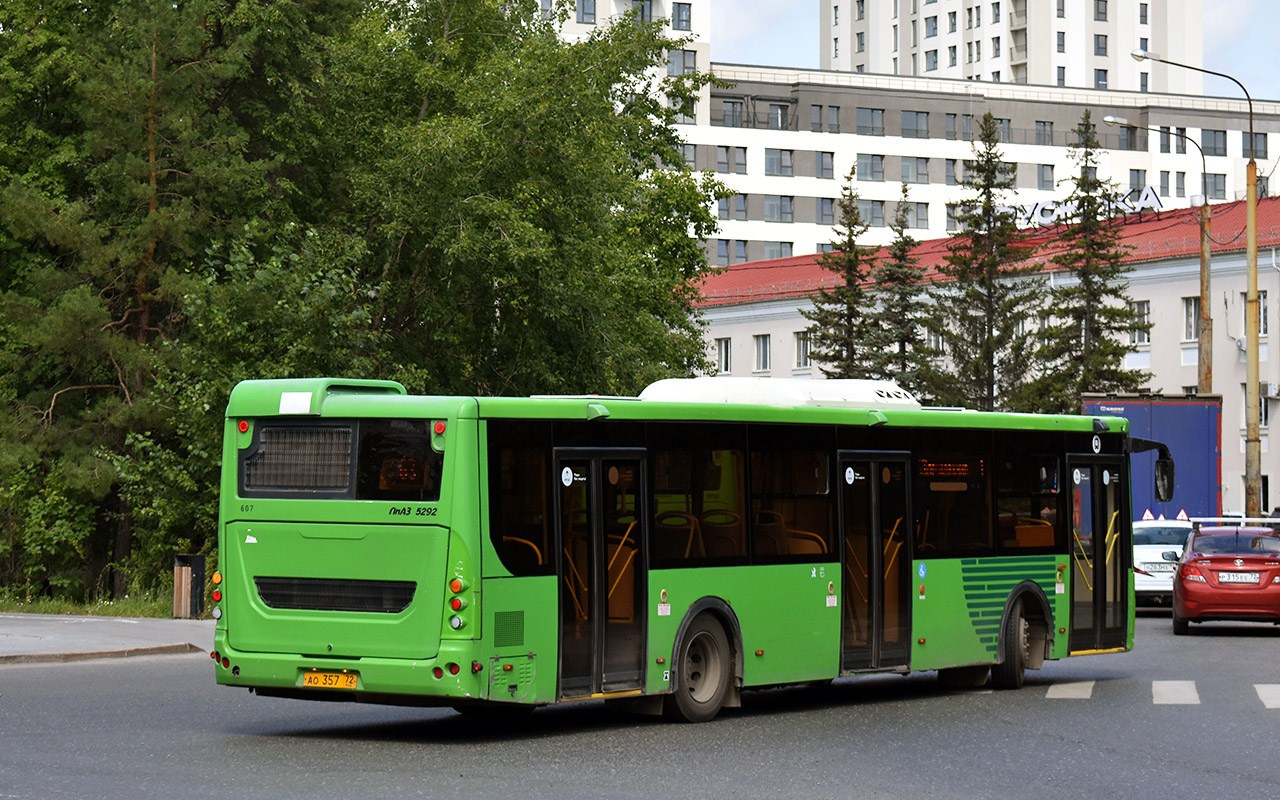 Тюменская область, ЛиАЗ-5292.65 № 607