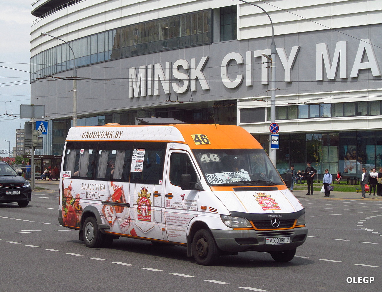 Minsk, Luidor-2232* (MB Sprinter Classic) # АХ 0398-7