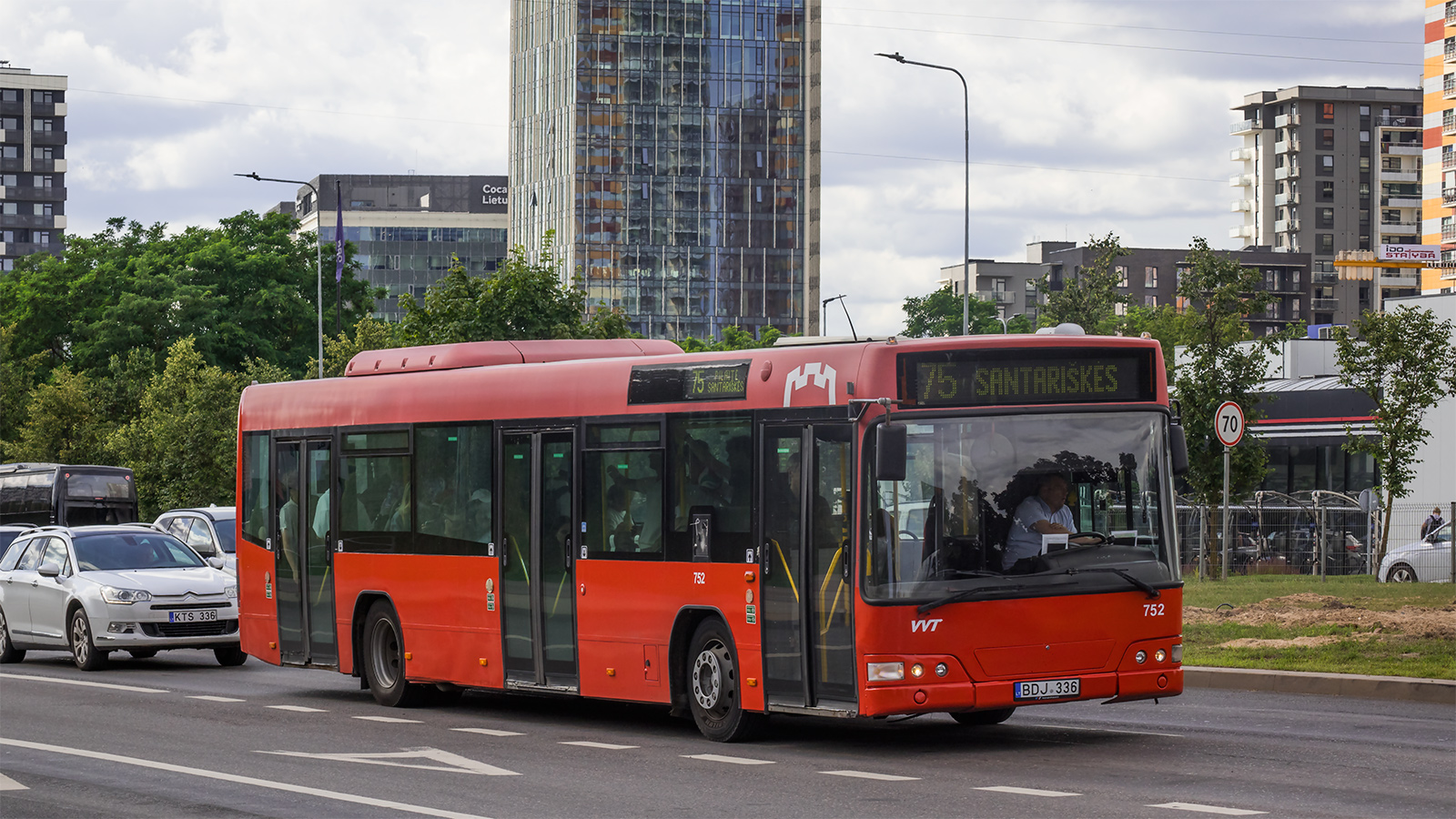 Литва, Volvo 7700 № 752