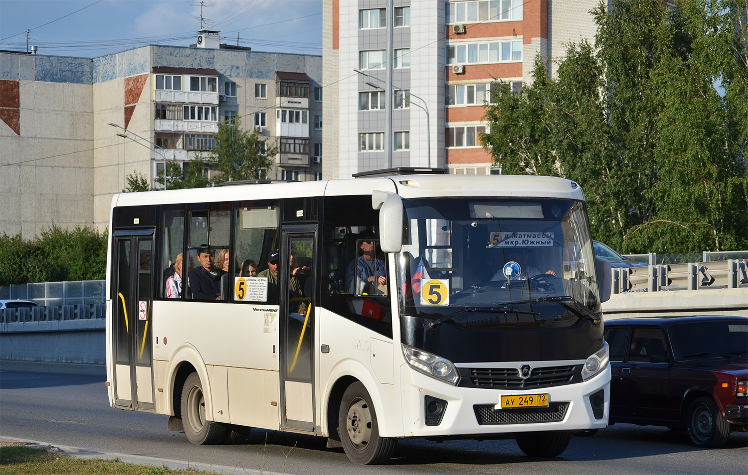 Тюменская область, ПАЗ-320435-04 "Vector Next" № АУ 249 72
