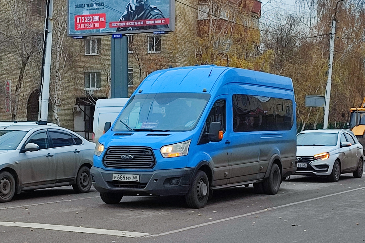 Тамбовская область, Ford Transit FBD [RUS] (Z6F.ESG.) № Р 689 МУ 68