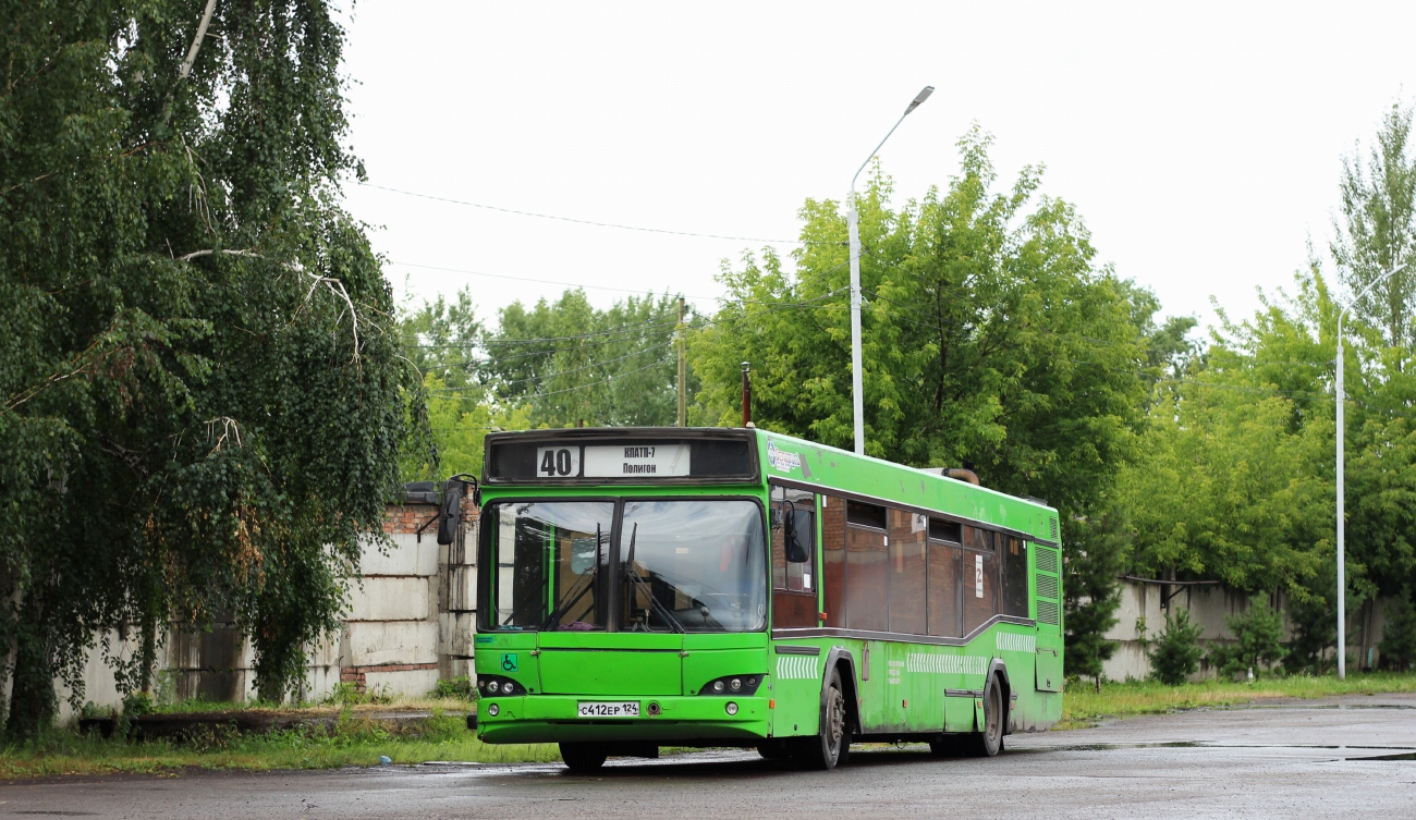 Красноярский край, МАЗ-103.476 № С 412 ЕР 124
