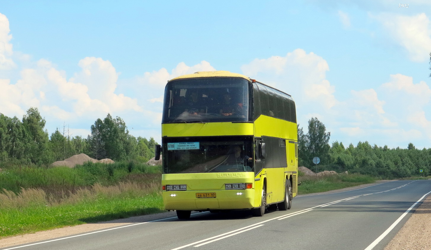 Псковская область, Neoplan N122/3 Skyliner № АВ 631 60