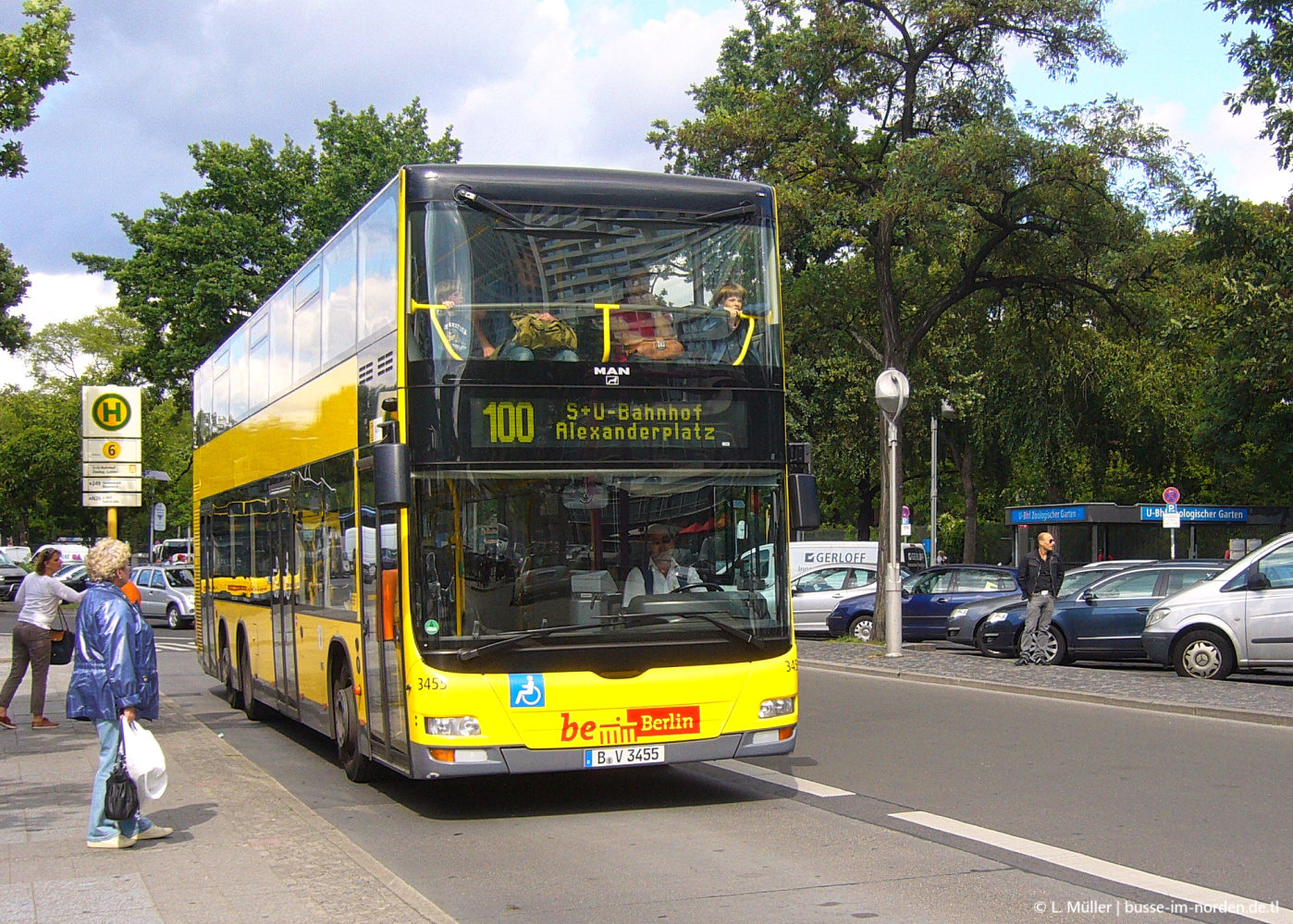 Берлин, MAN A39 Lion's City DD ND323 № 3455