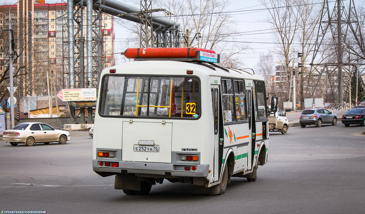 Томская область, ПАЗ-32054 № Е 252 УА 70