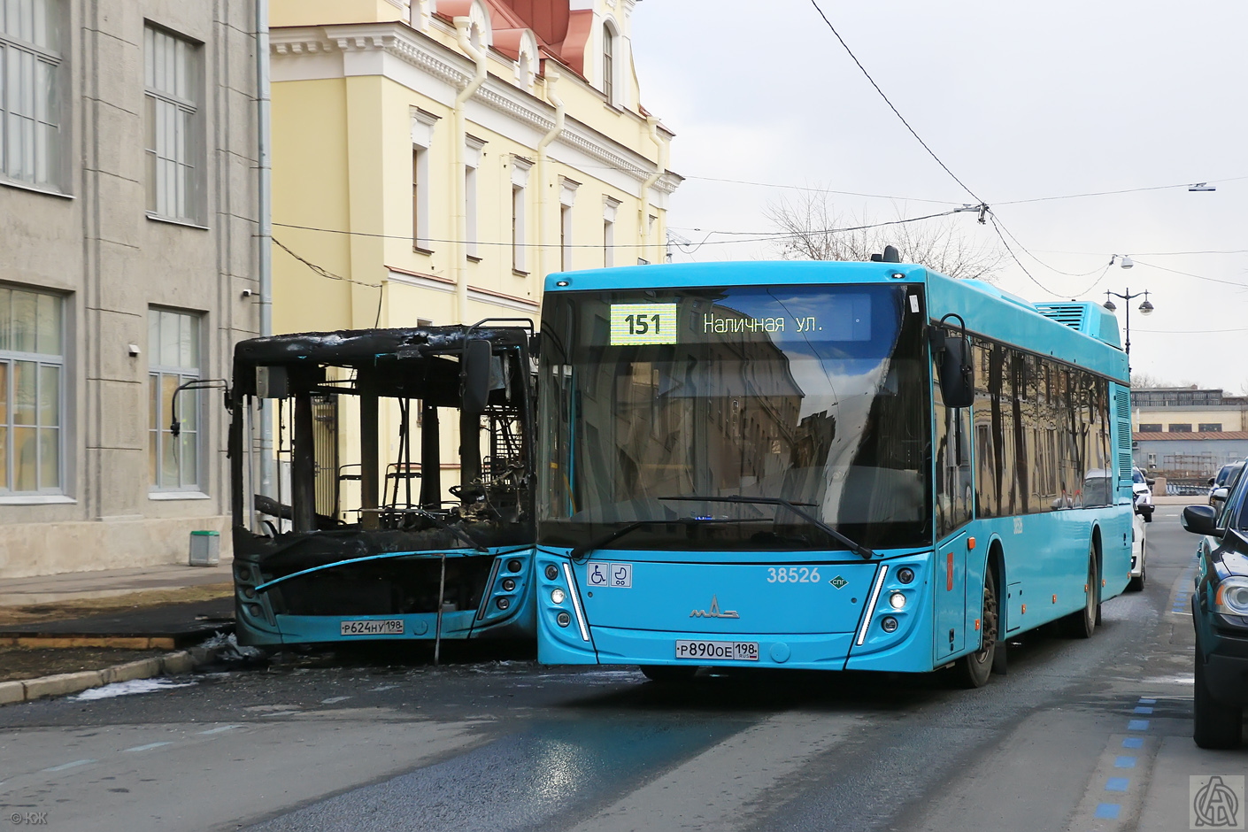 Санкт-Петербург, МАЗ-203.947 № 38526