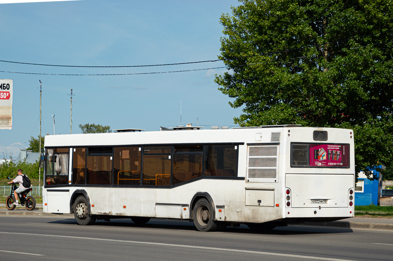 Пензенская область, МАЗ-103.465 № О 022 ММ 58