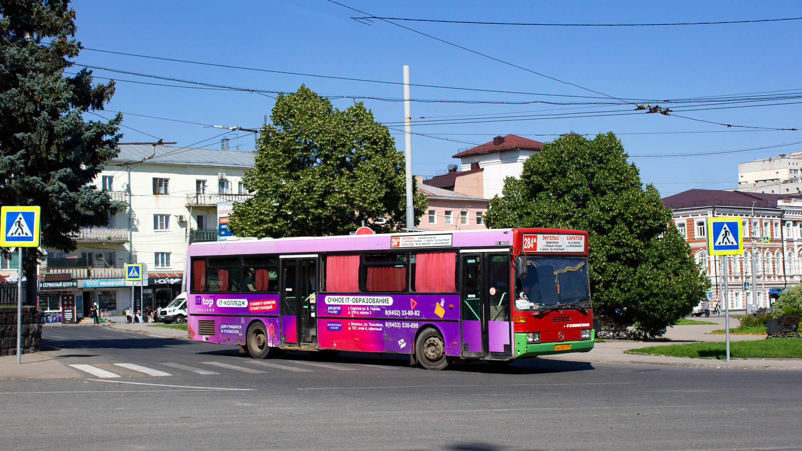 Саратовская область, Mercedes-Benz O405 № АН 765 64