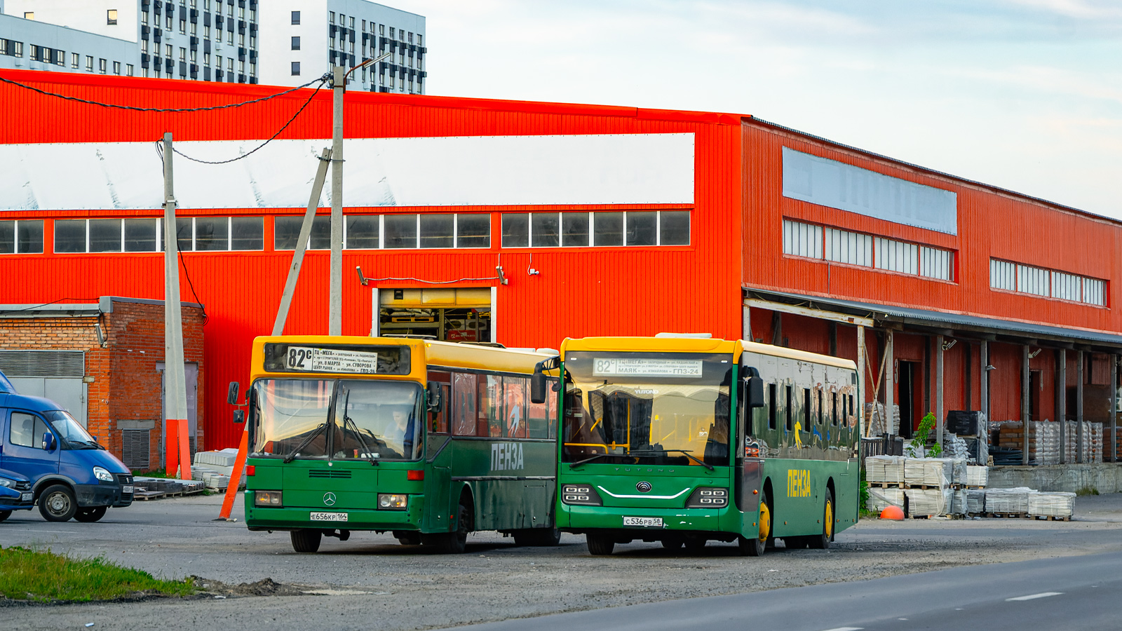 Пензенская область, Yutong ZK6116HG № С 536 РВ 58