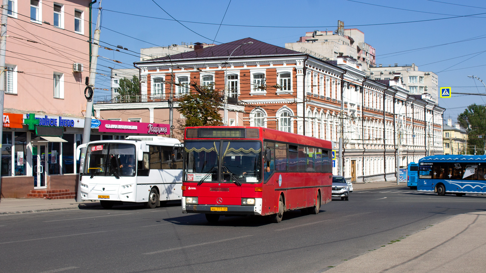 Саратовская область, Mercedes-Benz O407 № АН 771 64 Саратовская область, Mercedes-Benz O407 № АН 771 64