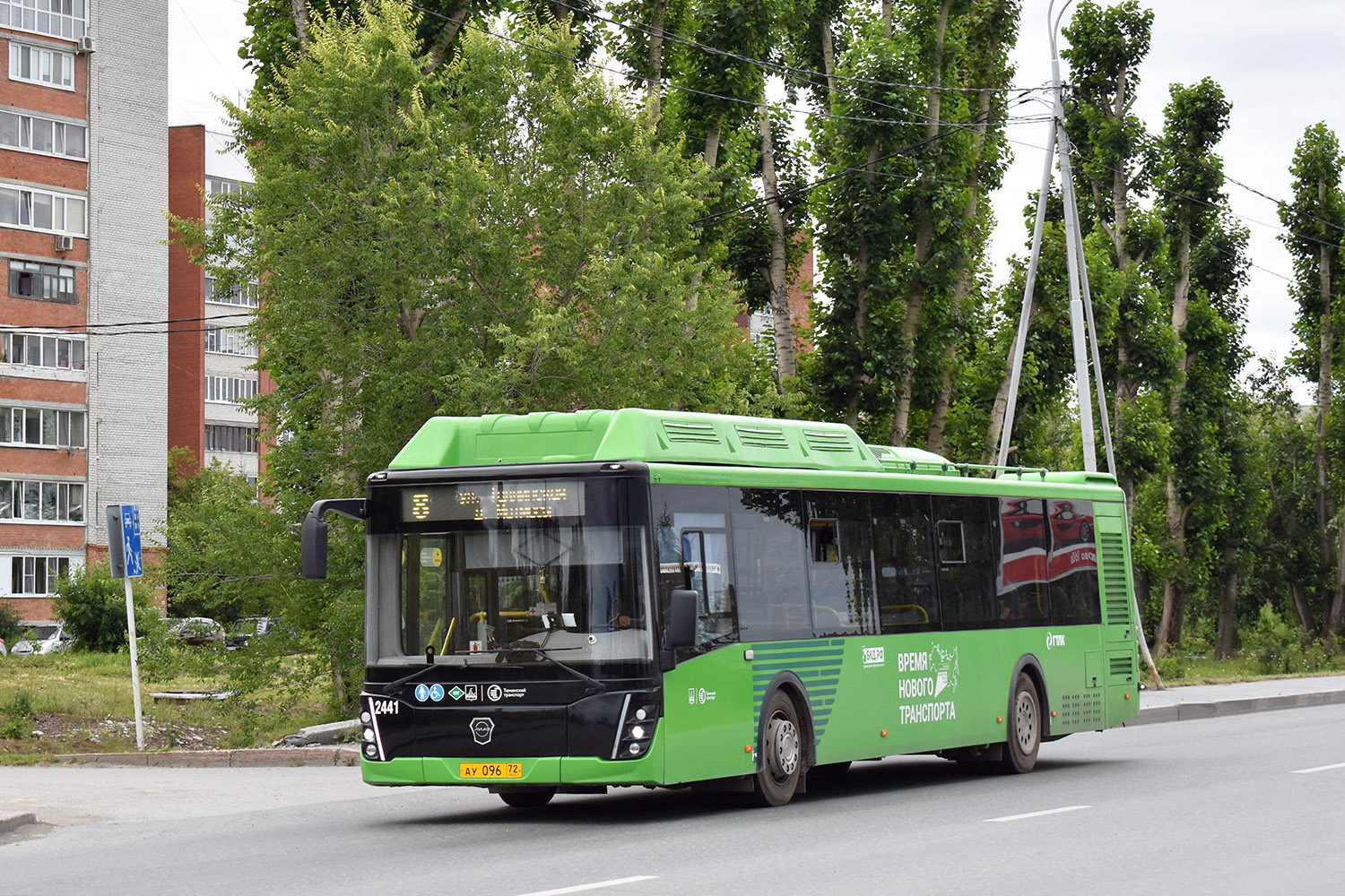 Тюменская область, ЛиАЗ-5292.67 (CNG) № 2441