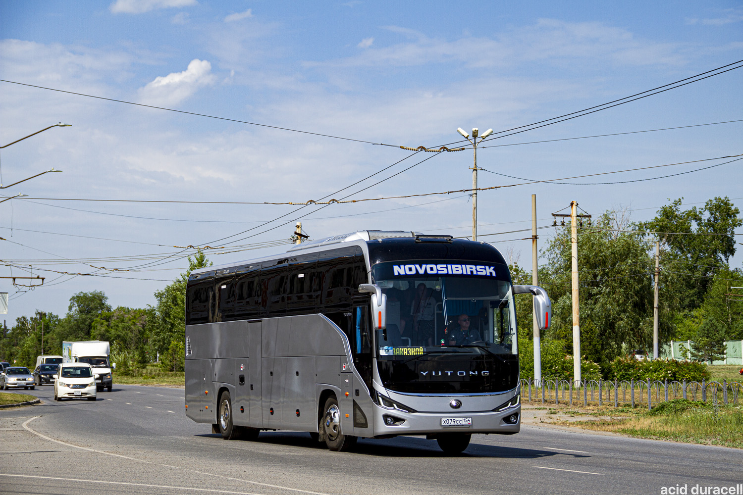 Новосибирская область, Yutong C12PRO (ZK6128HN) № Х 079 СС 154