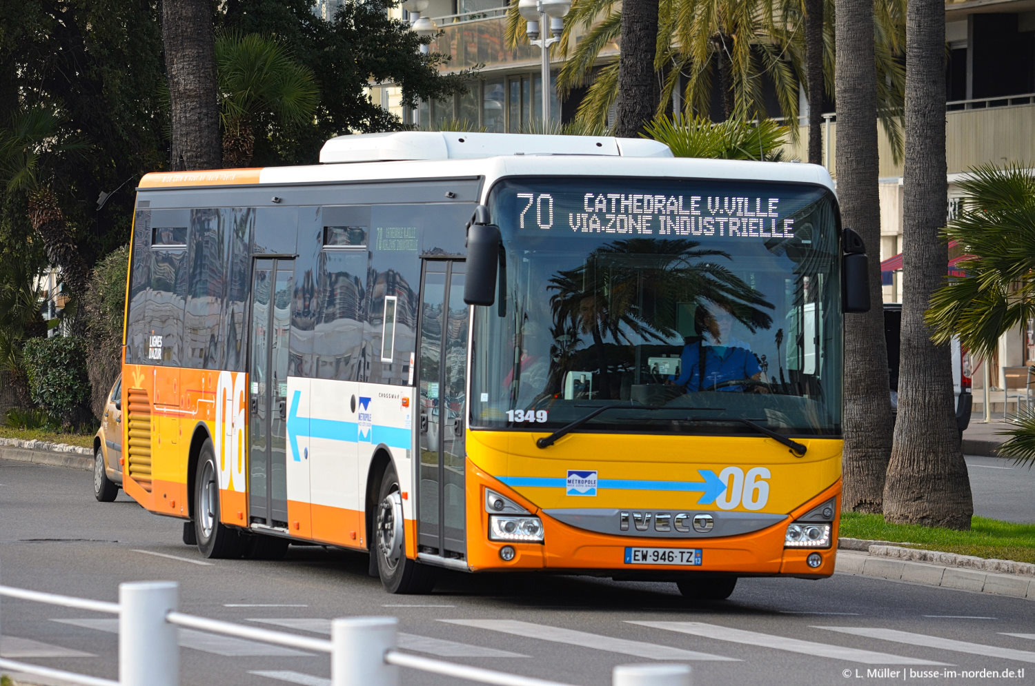 Франция, IVECO Crossway LE CITY 12M № 1349