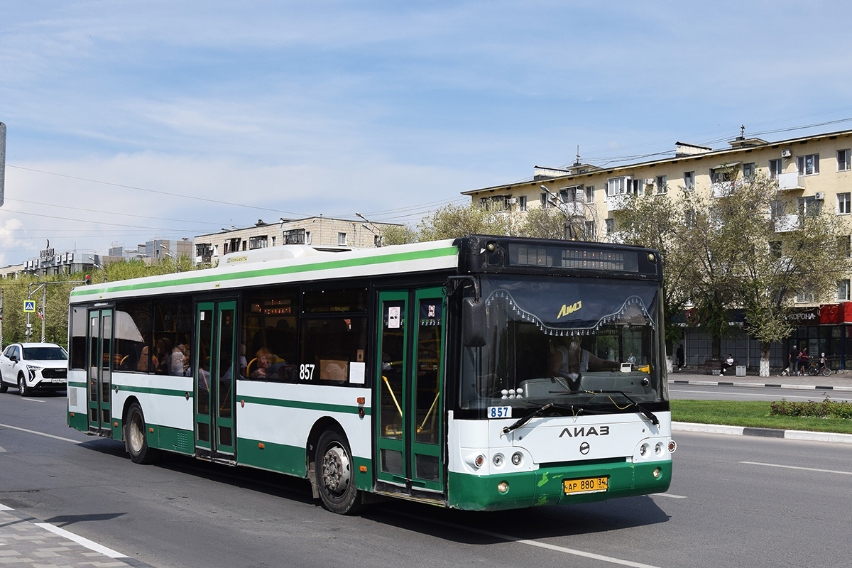 Волгоградская область, ЛиАЗ-5292.22 (2-2-2) № 857