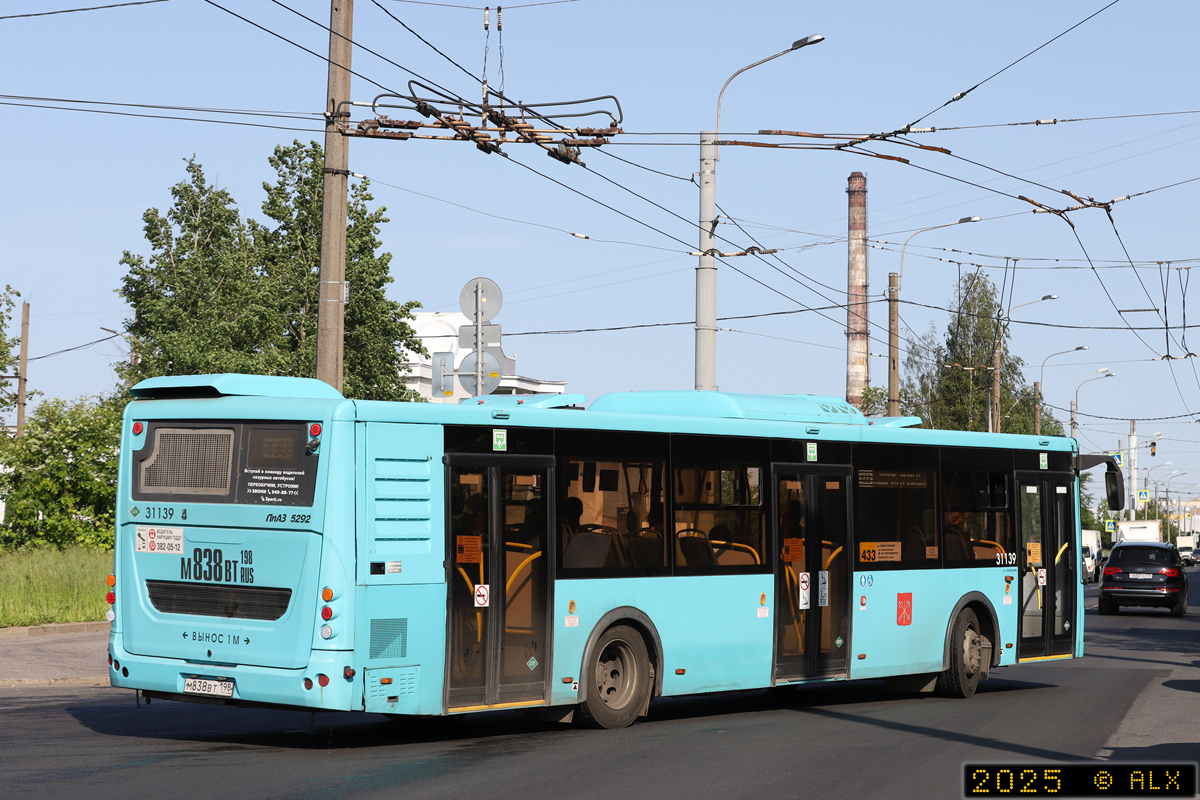 Санкт-Петербург, ЛиАЗ-5292.67 (LNG) № 31139
