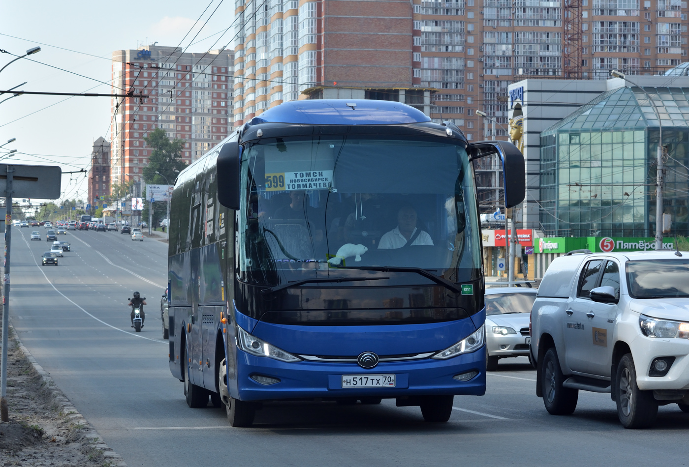 Томская область, Yutong ZK6947HN № Н 517 ТХ 70