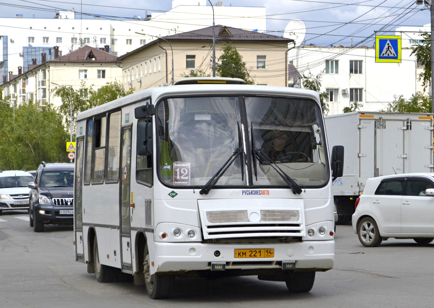 Саха (Якутия), ПАЗ-320302-08 № КМ 221 14