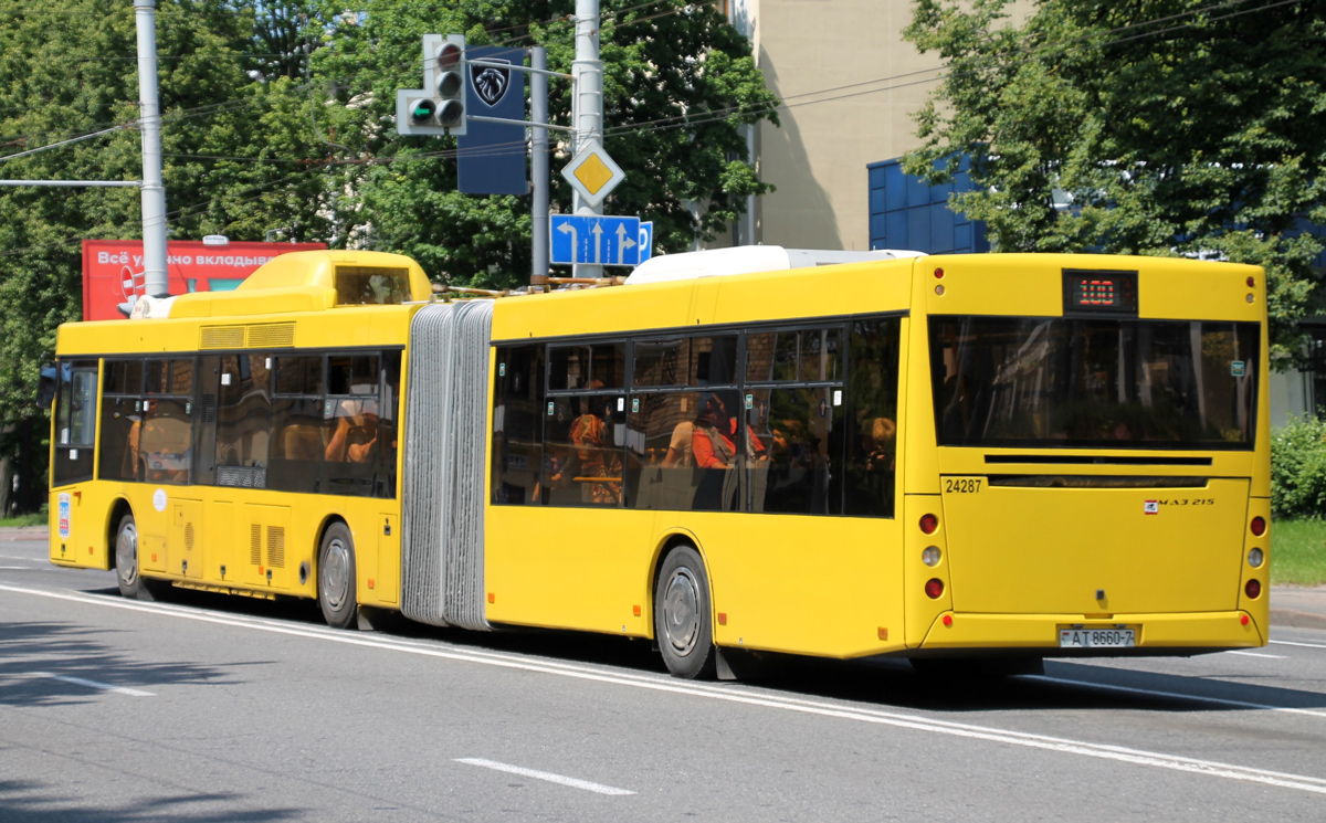Минск, МАЗ-215.069 № 024287 Минск, МАЗ-215.069 № 024287
