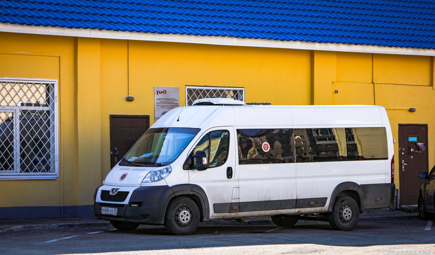 Томская область, Нижегородец-2227SK (Peugeot Boxer) № О 686 ХЕ 70