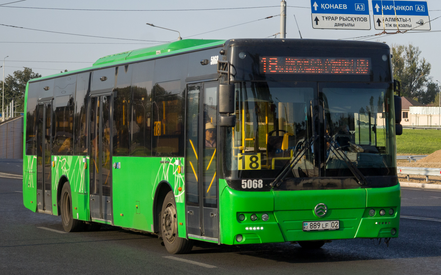 Almaty, Golden Dragon XML6125CR č. 5068