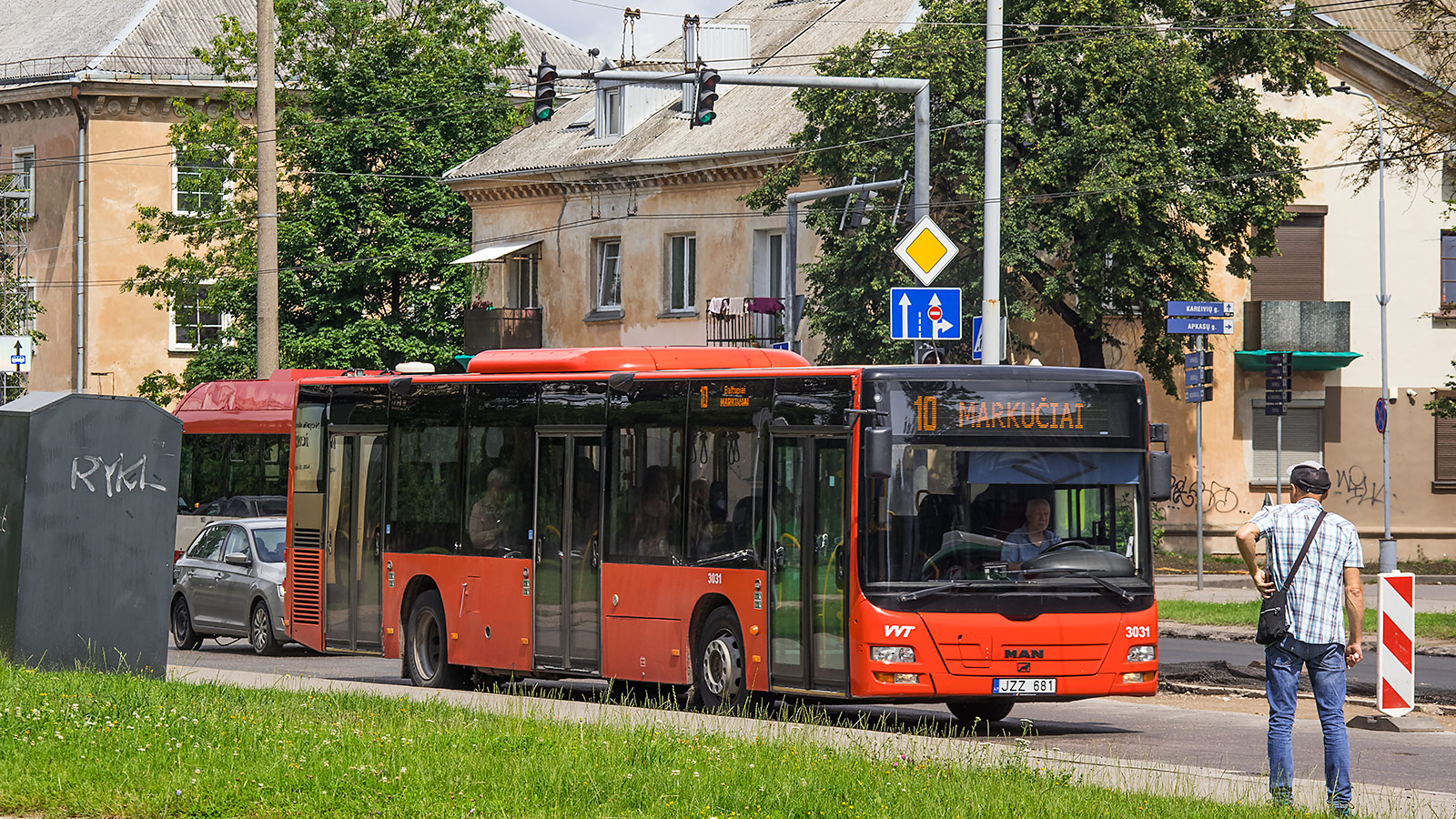 Литва, MAN A21 Lion's City NL273 № 3031