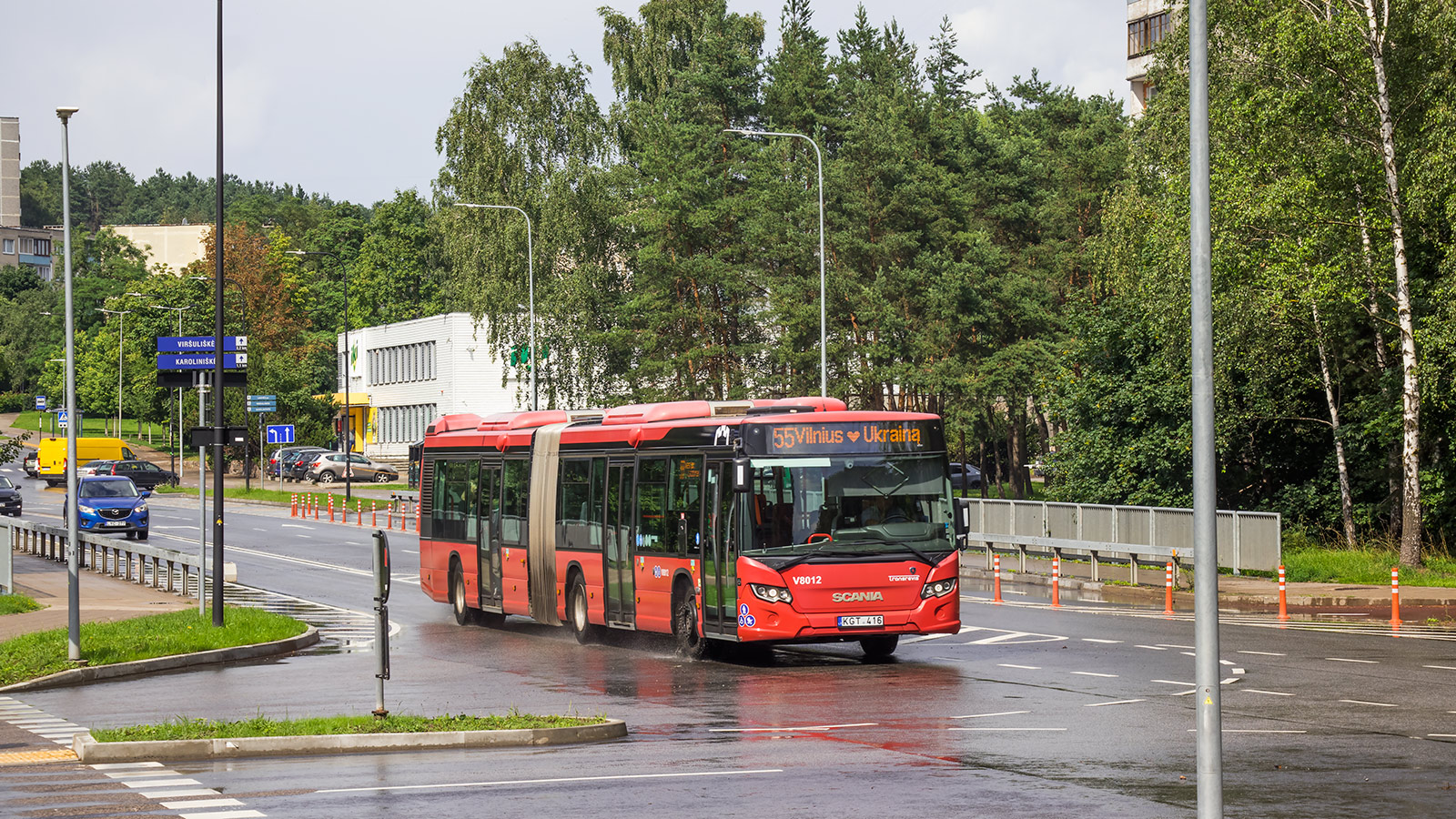 Литва, Scania Citywide LFA № V8012