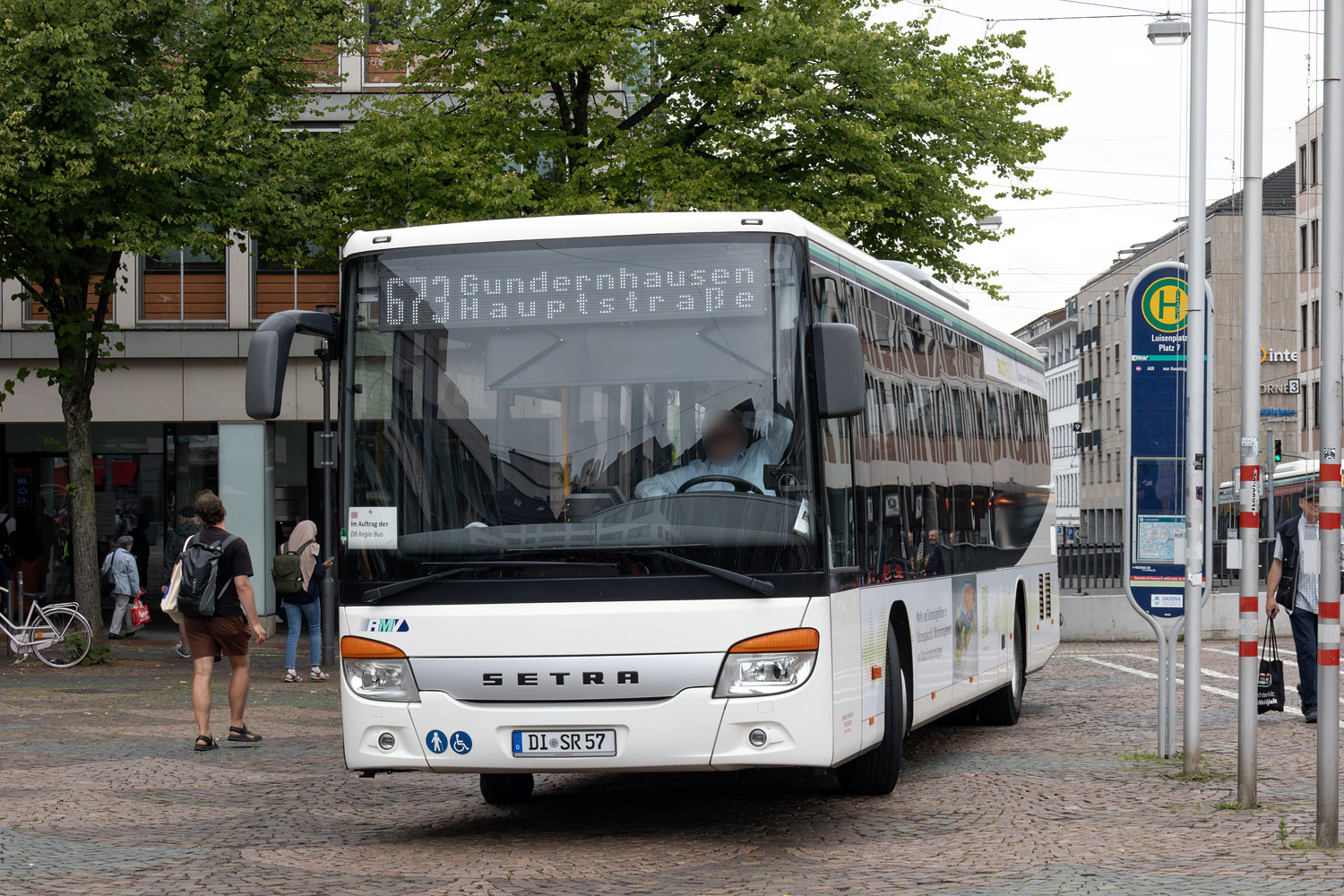 Гессен, Setra S415LE business № DI-SR 57
